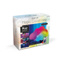 Globiz International Kft. Varázs felhő lámpa - 16 RGB LED - 3 x AAA - 25 x 20 x 15 cm