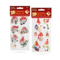 Globiz International Kft. Karácsonyi 3D matrica szett - 2 féle - a minta véletlenszerűen lesz kiválasztva