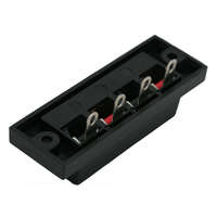 Globiz International Kft. Hangszóró aljzat 4-es beépíthető csiptetős