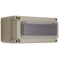 Csatári Plast Kft. Kismegszakító szekrény PVT-1530 tokozat ÁK12-NÁF 12 modulos, csoportos méréshez