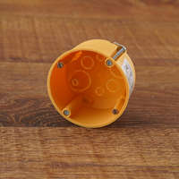 Stilo Stilo gipszkarton doboz 1-es, d68mm, 47mm mély, narancssárga