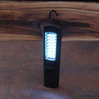 deLux LED szerelőlámpa/munkalámpa 2W, 100lm, akasztós, mágneses 3xAA (nem tartozék) DEL1484