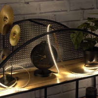 deLux LED szalag 120 led IP20, 12W/fm, 3000K, 1200lm/m, meleg fehér, SMD2835, 12V DC DEL1574