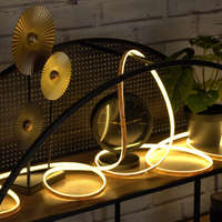 deLux LED szalag 384 led IP65, 10W/fm, 2700K, 1000lm/m, meleg fehér, COB, 12V DC DEL1724