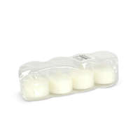 Globiz International Kft. 4 db-os mécses betét, szín: fehér - Ø5 cm