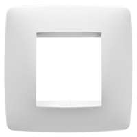 Gewiss S.p.A. Chorus ONE fényes fehér 1-es keret (2 modul) GW16122TB Gewiss