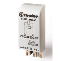 Finder-Hungary Kereskedelmi Kft. FINDER 99.02.8.230.07 dugaszolható modul, söntölő ellenállás
