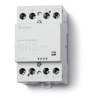 Finder-Hungary Kereskedelmi Kft. FINDER 22.44.0.230.4610 Installációs mágneskapcsoló, kontaktor, 40A (AC-7a), 2NO+2NC, 230V AC/DC