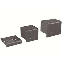 ABB Ltd. Kapocstakaró magasított 3 pólusú XT4-hez HTC XT4 3p TERMINAL COVERS HIGH 2pcs, ABB, 1SDA066670R1