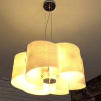 F.A.N Europe Lighting s.r.l. Csíkos függesztett lámpa 6 foglalattal, üveg - Joyce Luce Design I-JOYCE/S6