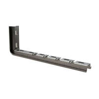 Basor Elektro Kft. Basor 2/7231 fali Konzol 150-200mm (univerzális) könnyű terhelésre perforált és rácsos kábeltálcákhoz