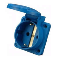 SEZ DK a.s. Háztartási dugalj (SCHUKO) 2P + F 16A IP54 VZ 16S (103751) SEZ