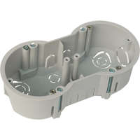 SEZ DK a.s. Gipszkarton doboz 2-es, 45mm mély, szürke KUP 68 LP/2 SK (400212) SEZ