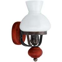 Luxera s.r.o. Rusztikus fali lámpa, arany-vörös-opál-antikolt színű - Victoria Prezent 25009