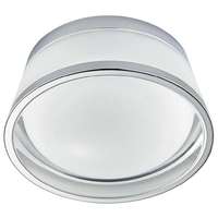 Luxera s.r.o. Süllyesztett LED spot lámpa, tölcsér alakú, 5 W LED modul, hidegfehér, króm-opál - Elegant Emithor 71100