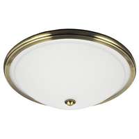 Luxera s.r.o. Mennyezeti lámpa két foglalattal, 30 cm, arany-fehér színű - Viola Prezent 75352