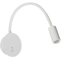 Luxera s.r.o. Fali LED lámpa 3 W, melegfehér, fehér színű - Noir Prezent 32317