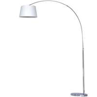 Luxera s.r.o. Állólámpa, fehér, 160 cm - Median Prezent 32321, textil, 1xE27 foglalattal