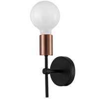 Luxera s.r.o. Fali lámpa, fekete-bronz színű - Ball Prezent 17204