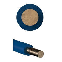 H05V-U 1x 0,5 kék (200) 300/500V egyerű tömörvezeték (M-Cs, MCs)