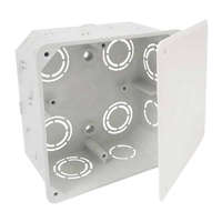 Kopos Elektro Elosztódoboz - KO 107x107x50mm fedéllel, szürke PVC, KO 100 KA Kopos