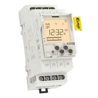 ELKO EP, s.r.o. SHT-1/2/UNI Digitális időkapcsoló, AC/DC 12-240V, napi–heti időprogrammal, Elko Ep, 3041