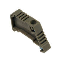 IMO Sorkapocs végbak SK ES1BEIGE MR35 DIN sínre csavarral rögzíthető bézs