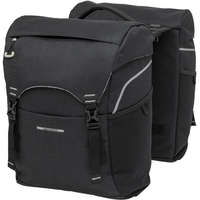 New Looxs Kerékpáros dupla táska Racktime csomagtartókhoz, fekete, 32l, 29x16x39cm(2x) (Sports)