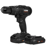 Ferm FERM Industrial akkus ipari fúró-csavarozó 4 seb.Li-Ion 20V - 2.0Ah 2 db akkumulátorral, 50 Nm CDM1147P