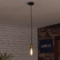 Signify Poland Sp. z o.o. Philips Vintage függesztett lámpa 1xE27 max.40W arany színben