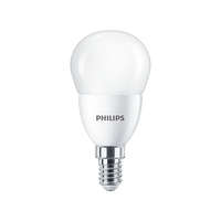 Signify Poland Sp. z o.o. LED kisgömb 7W E14 806lm 4000K semleges fehér fényforrás Ra80 230V CorePro lustre 929002973302 Philips