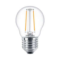Signify Poland Sp. z o.o. LED kisgömb 2W E27 250lm 2700K meleg fehér fényforrás 300fok Ra80 230V Classic LEDluster átlátszó 929001238792 Philips