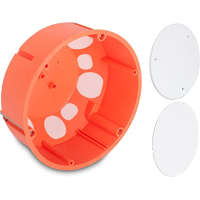 DIETZEL Univolt GmbH HWADW 120 RD Gipszkarton kötődoboz peremes fedéllel narancs 120mm 101398 Univolt