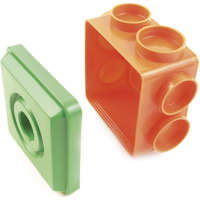 DIETZEL Univolt GmbH AKB 80 műanyag kötődoboz 75x75x54 beton, komplett (AKBH, BODK 80) 026290 Univolt