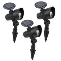 EGLO Magyarország Kft. Kültéri napelemes földbe szúrható LED lámpa, 22 cm, 3 darabos - Gionata 1 Eglo 48504, 3x4x0,06 W, 1,2 V, IP44