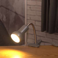 EGLO Magyarország Kft. Csíptetős lámpa ezüstszínű, 30 cm - Fabio Eglo 81265, 1xE14 foglalattal