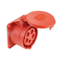 PC Electric Gesellschaft.m.b.H. Ipari csatlakozó DAFB-164 5P 16A 400V IP44 beépíthető dugalj egyenes PCE 315-6