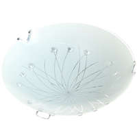 Globo Eastern Europe s.r.o Mintás mennyezeti lámpa kristály díszítéssel - Calimero Globo 40402-1