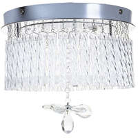 Globo Eastern Europe s.r.o Modern LED csillár kristály virág dísszel, 28 cm - Mathilda Globo 68397-12