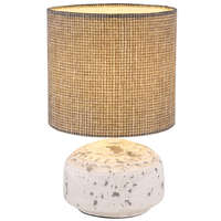 Globo Eastern Europe s.r.o Kerámia éjjeli lámpa, antikolt szürke, 26 cm - Iga Globo 21624, 1xE14 foglalattal