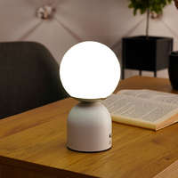 Globo Eastern Europe s.r.o Érintőkapcsolóval szabályozható asztali LED lámpa 21 cm - Julsy Globo 21006W, memória, USB, akkumulátoros, hordozható, tölthető, 2700-6500 K, 189 lm, 2,5 W
