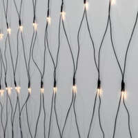 EGLO Magyarország Kft. Kültéri LED fényfüzér háló, melegfehér fényű, 3x3 m (Crispy ice white)