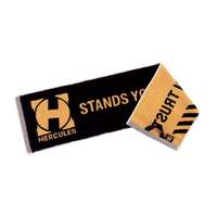 Hercules Hercules Kis méretű törölköző, logózott, 80 cm x 22 cm (31.5“ x 8.7“), 100% pamut