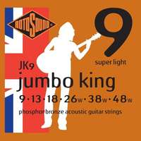 Rotosound Rotosound Akusztikus gitár húrkészlet, foszfor-bronz, 9 13 18 26 38 48