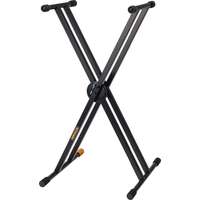 Hercules Hercules Billentyű állvány, X-tipusú, duplavázas, 1 hangszerhez, 100 kg kapacitás