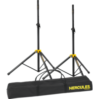 Hercules Hercules Hangfalállvány szett (2 db állvány + tok) 128-205 cm, 35 mm - 38 mm bővítő, max: 45kg