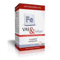 Interherb Vas+Folsav tabletta, 60 db