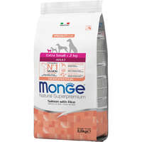 Monge Monge Speciality Line Extra Small Adult Monoprotein Száraz Kutyatáp (Lazac és Rizs) - 2,5 kg