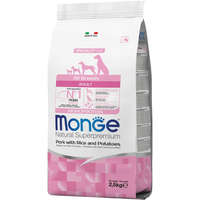 Monge Monge Speciality Line Adult Monoprotein Száraz Kutyatáp (Sertés, Rizs és Burgonya) - 2,5 kg