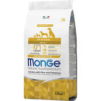 Monge Monge Speciality Line Adult Monoprotein Száraz Kutyatáp (Csirke, Rizs és Burgonya) - 2,5 kg